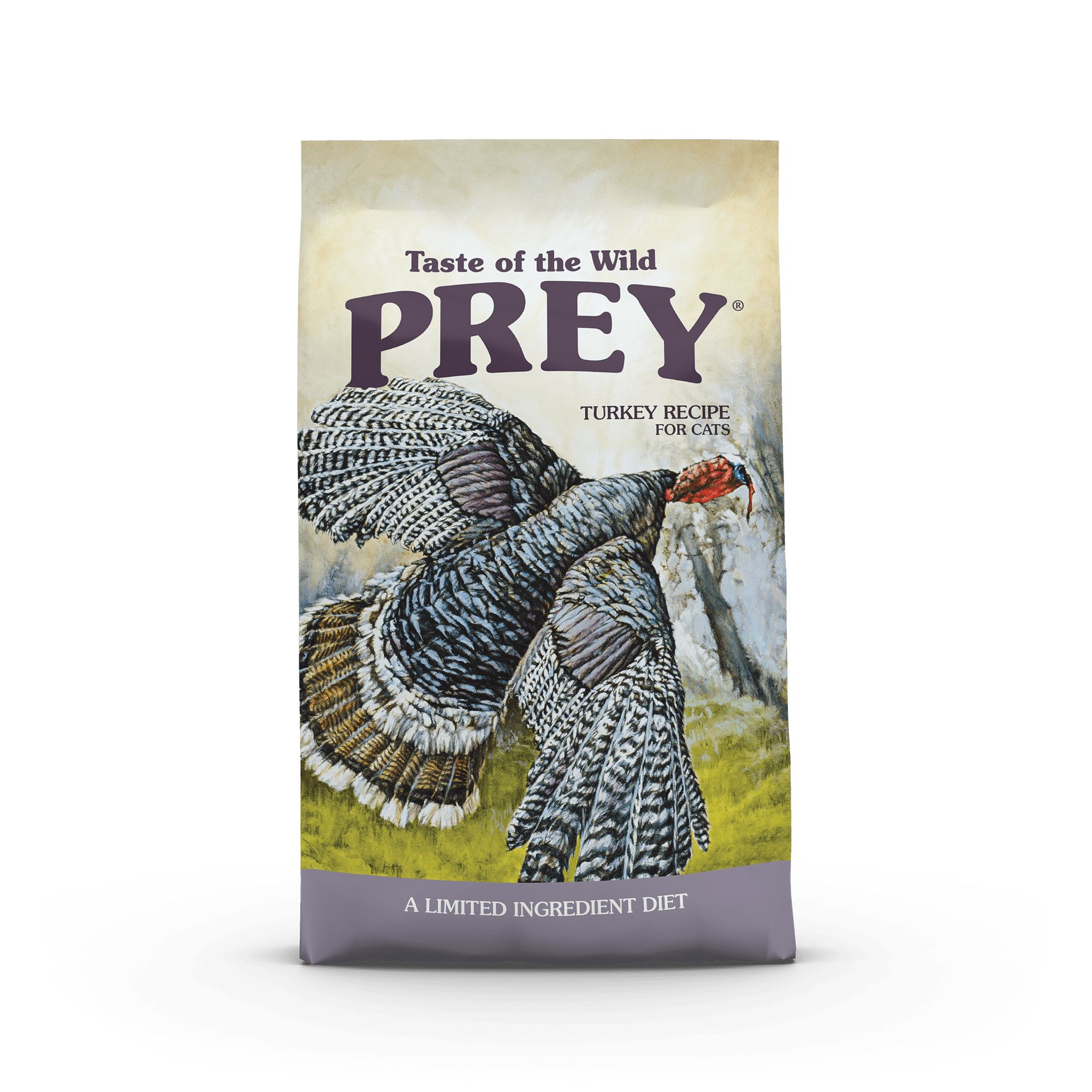 Taste of the Wild PREY Turkey Limited Ingredient Recipe for Cats package