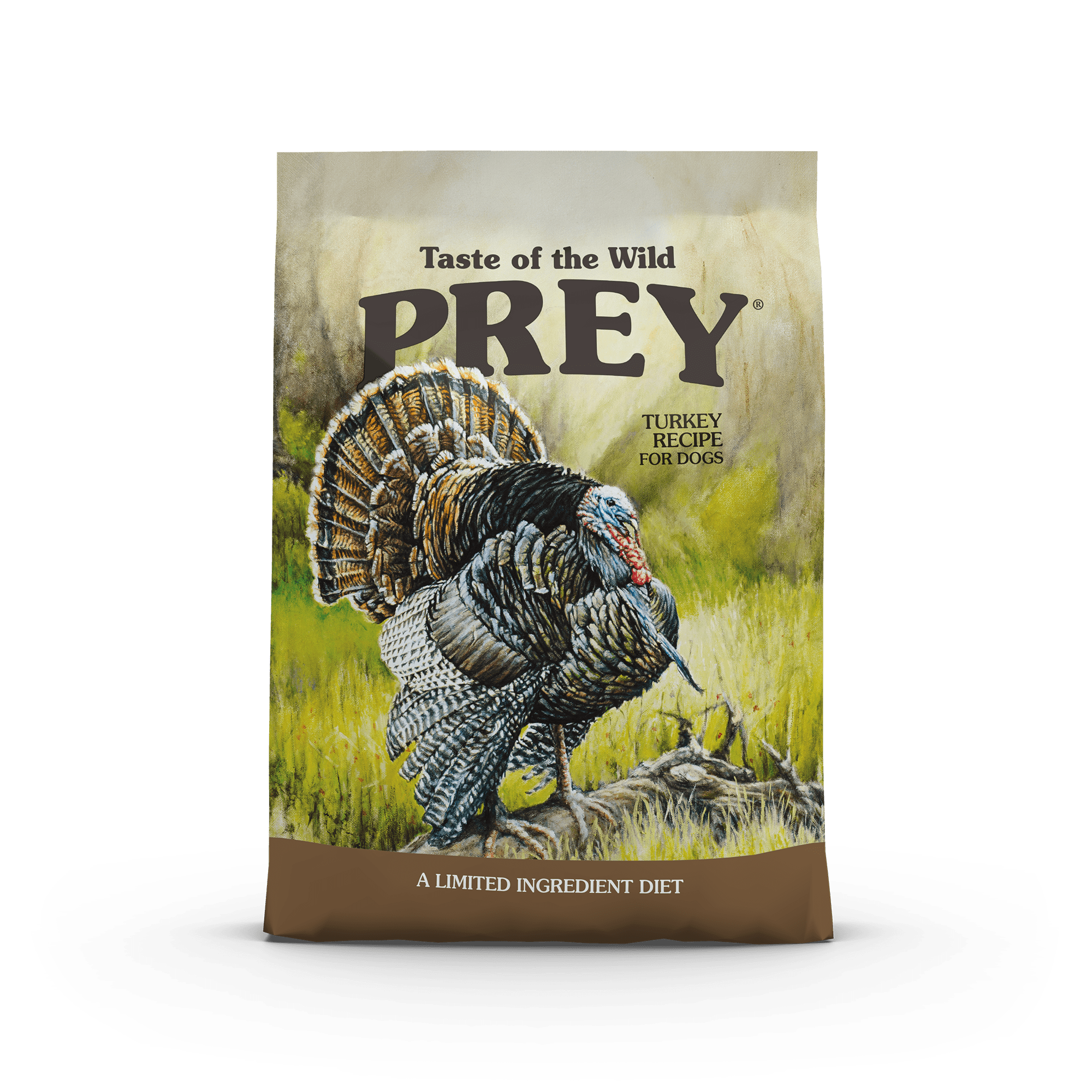 Taste of the Wild PREY Turkey Limited Ingredient Recipe for Dogs package