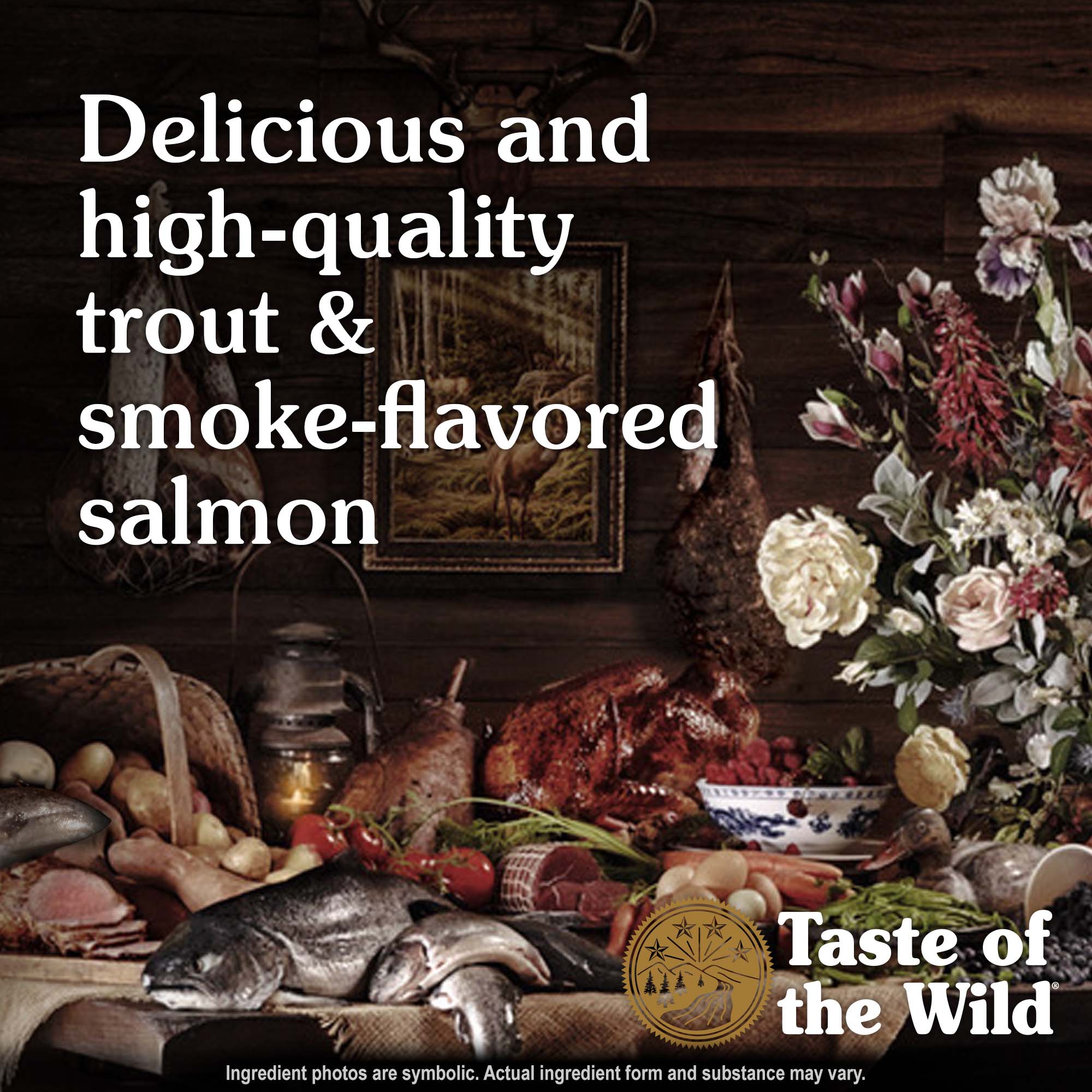 Canyon River Feline Recipe with Trout & Smoke-Flavored Salmon Protein | Taste of the Wild