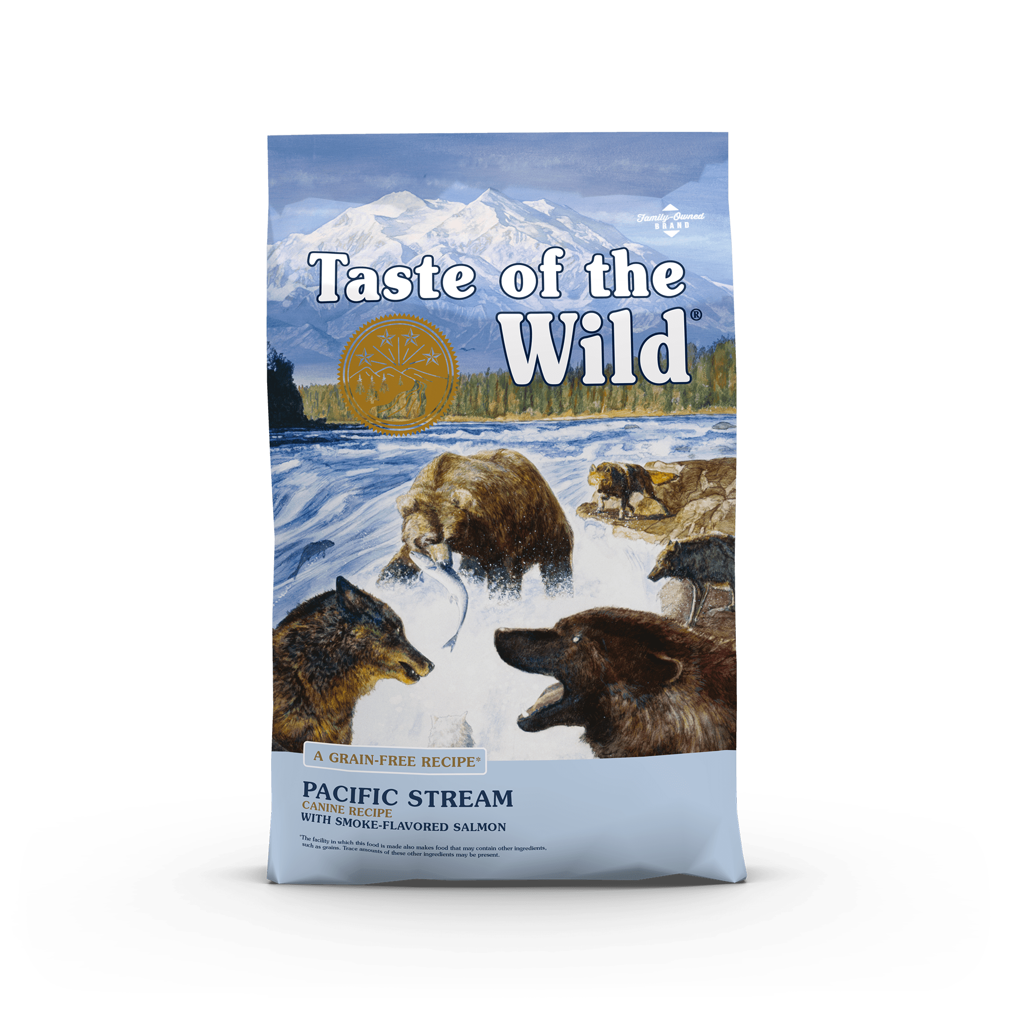 Taste of the Wild Grain-Free Canned Pacific Stream Canine Recipe with Salmon in Gravy