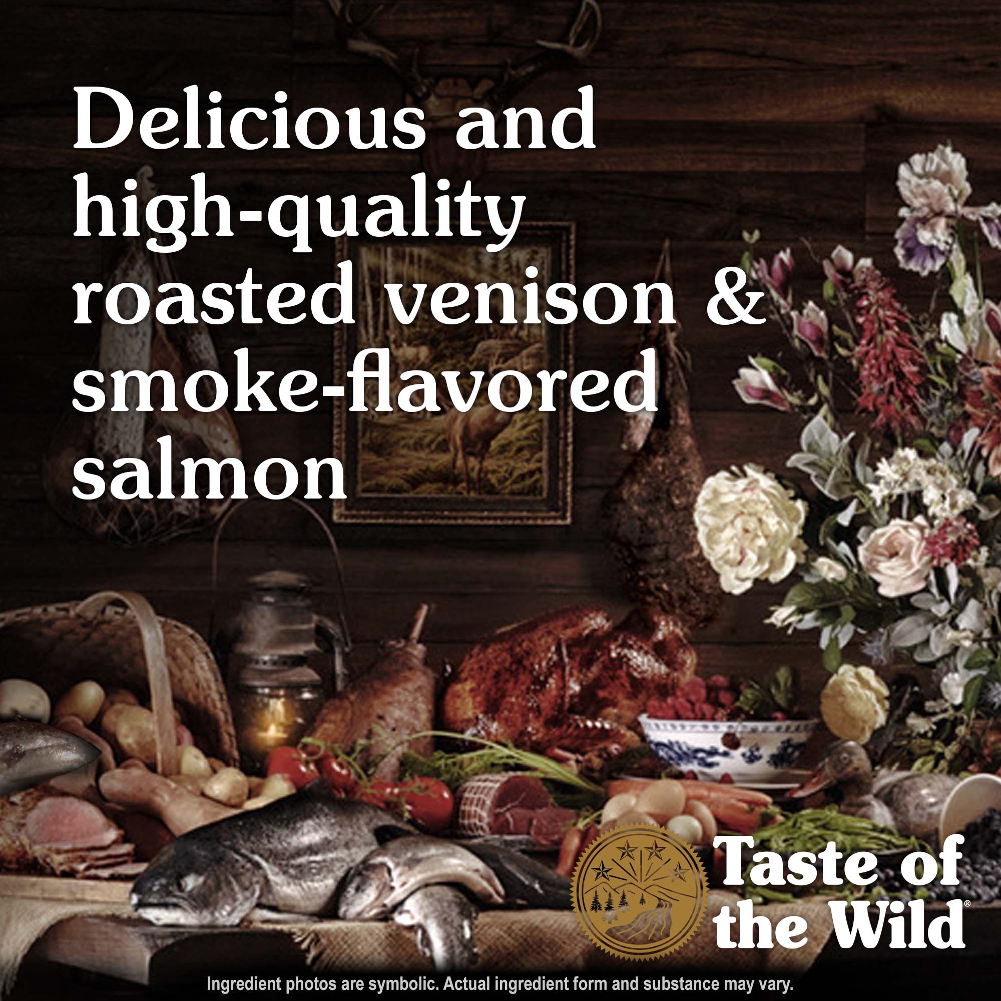 Rocky Mountain Feline Recipe with Roasted Venison & Smoke-Flavored Salmon Protein | Taste of the Wild
